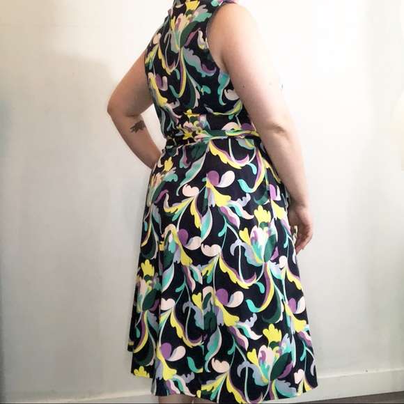 NWOT Isaac Mizrahi Shirt Dress Sz 14 - Picture 4 of 7